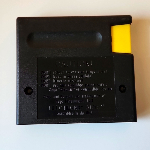 Original 1989 Sega Genesis Games Sports Bundle - Picture 4 of 14